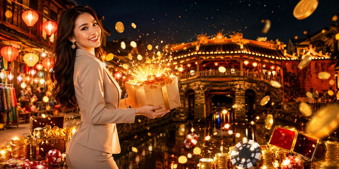 Người dùng tại Hội An trải nghiệm cá cược trực tuyến trong không khí chợ đêm sôi động